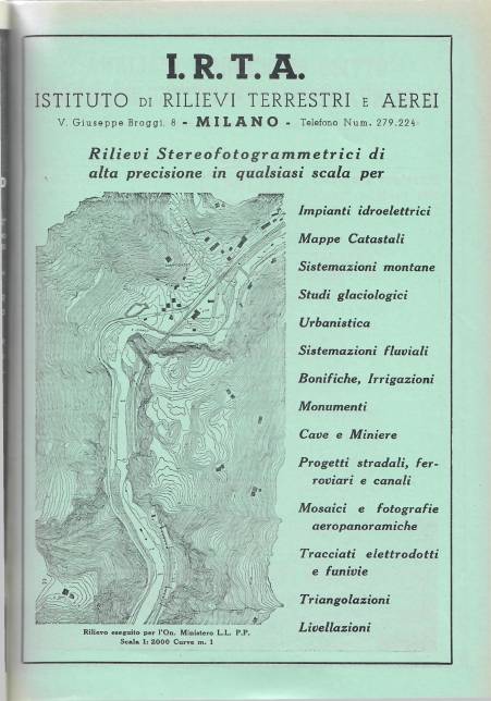 Copertina articolo #2 Bollettino SIFET ANNO: 1955 n.2